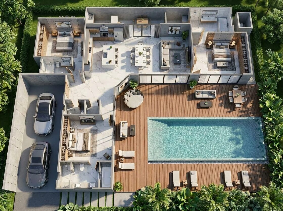 Real Estate Builder 001 — AI architectural visualization